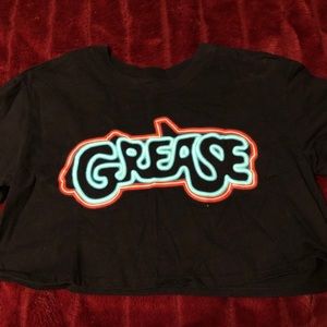 Grease crop top